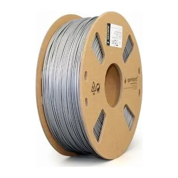 Filament GEMBIRD Tisková struna (filament), ABS, 1,75mm, 1kg, stříbrná