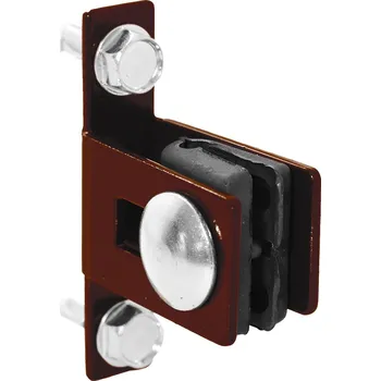 Příslušenství pro plot UMAKOV Příchytka zavíraného panelu U Strong ZnPVC hnědá