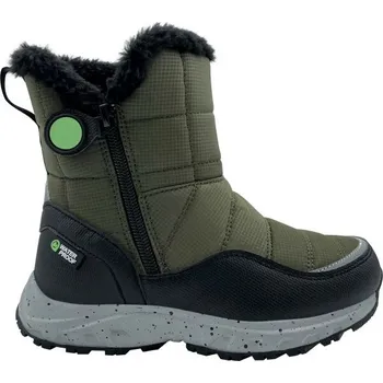 Chlapecká zimní obuv Dětská zimní obuv Lotto CAPTAIN WP II 31 Khaki, Černá, Šedá