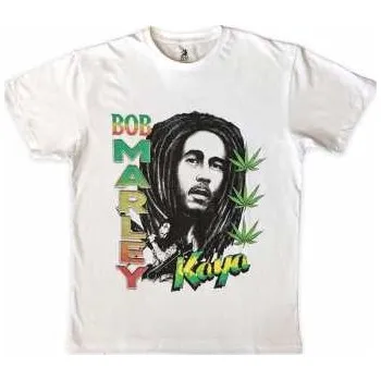 Pánské oblečení Merch Bob Marley & The Wailers: Bob Marley Unisex T-shirt: Kaya Illustration (medium) M