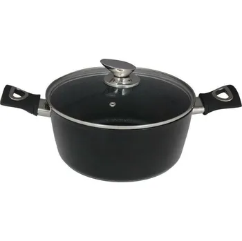 Hrnec Hrnec MagicHome Black Line, 24 cm, 4,0 lit. s poklicí