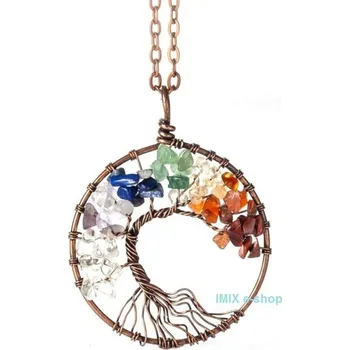 Náhrdelník Čakrový náhrdelník - Strom života Bonsai