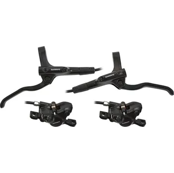Brzda na kolo Hydraulické brzdy Shimano MT200 pár černé