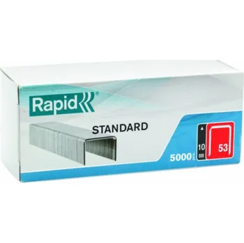 Standardní svorky Rapid 53/10 mm 5000 ks.