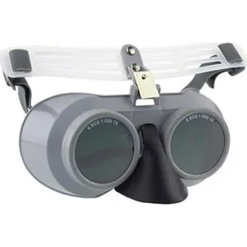 ochranné brýle B-B39 - Brýle pro svářeče s plastovou čelní páskou a koženou ochranou nosu, výklopné , O