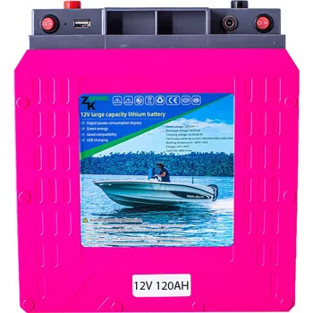 Echolot ZKGREEN ZK Green Lithiová Baterie 12V/120Ah + Nabíječka 10A