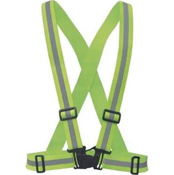 Ostatní Kříž (šle) přes oblečení REFROX - reflexní barva žlutá