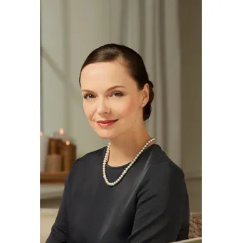 Hodinky 3Pagen Perlový náhrdelník