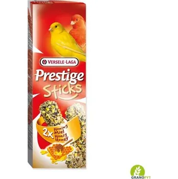 Krmivo pro ptáka Tyčinky Versele-Laga Prestige kanár, s medem 60g 2ks (exsp: 2/26)