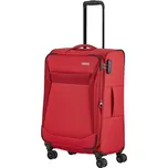 Střední cestovní kufr na kolečkách TSA 70l Travelite Chios 080048 červená