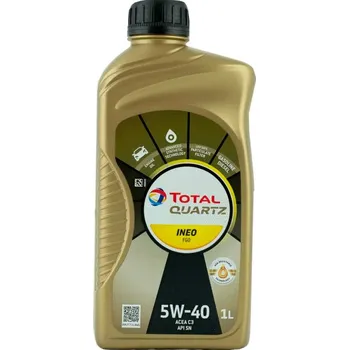 Motorový olej Total Quartz INEO FGO 5W-40 - 1l (Syntetický motorový olej pro nejnáročnější provozní podmínky )