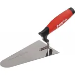 Lžíce zednická, oblá, s gumovou ručkou, 160 mm