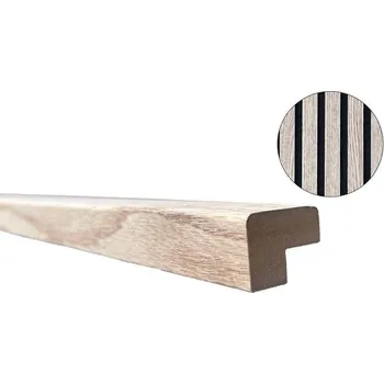 Stavební materiál Vnější roh k akustickému panelu Dub zlatý 270 cm