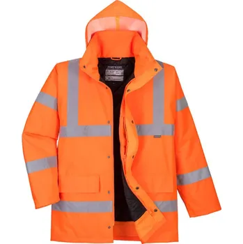 pracovní bunda PORTWEST Bunda Traffic RT30 Hi-Vis, zateplená, reflexní POR-RT30ORRXXXL 3XL Oranžová