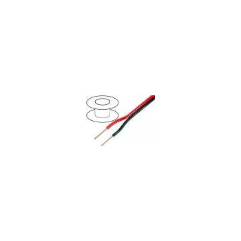 elektrický kabel TASKER Kabel reproduktorový 2x0,75mm2 licna OFC PVC černo-červená