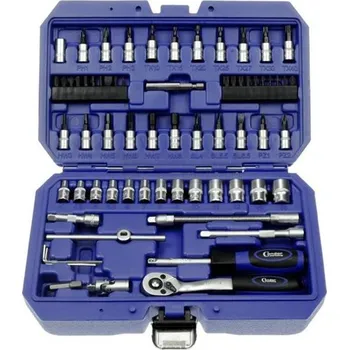 Gola sada Triumf 100-08200 - Sada hlavic nástrčných a zástrčných (GOLA) 1/4", 68-dílná, v plastovém kufříku