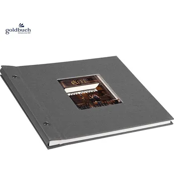 Fotoalbum Šroubkové album klasik 30x25cm 26887 Goldbuch BELLA VISTA grey 26887