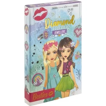 kreativní sada Sada na výrobu šperků - diamantové malování Besties