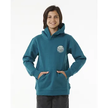 Chlapecká mikina Mikina Rip Curl WETSUIT ICON HOOD-KID Trekking Green velikost 12