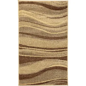 Koberec Breno Kusový koberec PORTLAND 1598/AY3D, 80x140 cm, Vícebarevné/Hnědá