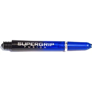 Příslušenství pro šipky Násadky na šipky Harrows Supergrip Fusion černé, modré, středné
