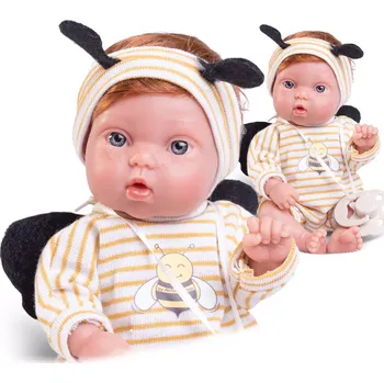 Panenka Antonio Juan 85317-3 Picolín včelička realistická miminko s celovinylovým tělem 21 cm