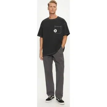 Pánské tričko Converse T-Shirt Sketch 10027256-A03 Černá Standard Fit S