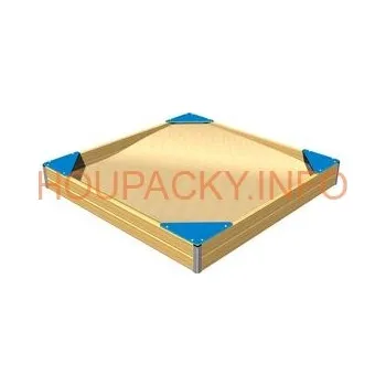 Pískoviště Sedáky na čtyřboké pískoviště SP001DB - modrá