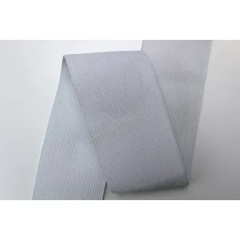 Textilní guma Plochá pruženka bílá - 70mm