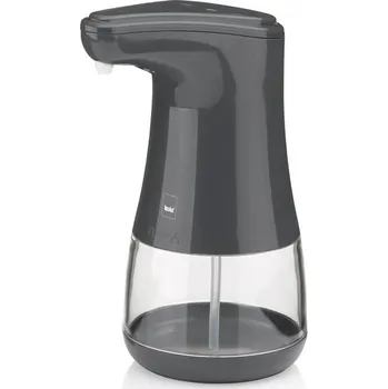Dávkovač mýdla KELA Dezinfekční dávkovač Aurie Comfort ABS plast tmavě šedý 19,0 cm 9,0 cm 360,0 KL-24511