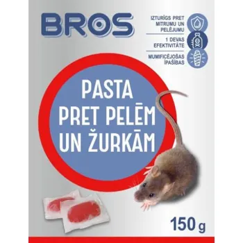 Hubení hlodavce Pasta pro hlodavce Bros, LV 150 g