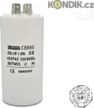 Kondenzátor rozběhový 50uF 450V CBB60A