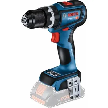 Bosch Powertools Akku-Schlagbohrschrauber GSB 18V-90 C Professional solo, 18Volt (blau/schwarz, ohne Akku und Ladegerät, in L-BOXX)