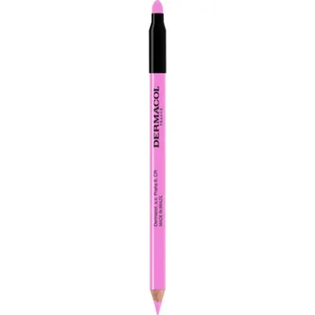 Oční linky Dermacol Neon Mania Waterproof Eye & Lip Pencil - Voděodolná tužka na oči a rty 1,1 g - 02