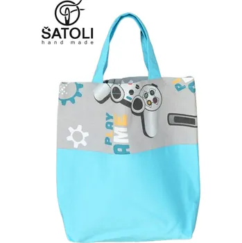 Šatoli.cz Dětská nákupní taška Herní motiv