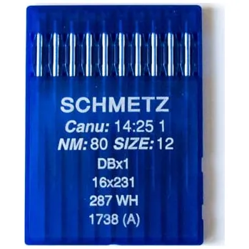 Jehly průmyslové 16x231 080 pro overlock Brother 546D