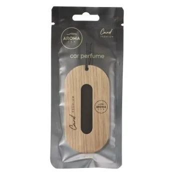 Vůně do auta Osvěžovač vzduchu Aroma Car Premium Wood Card černý MTMP104504
