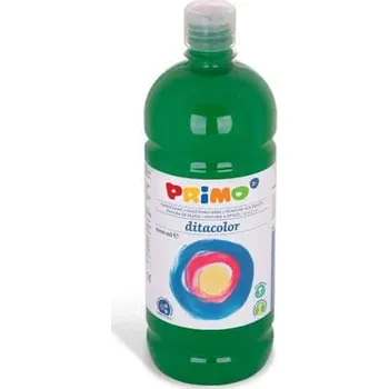 Vodová barva Primo Prstová barva PRIMO, 1000ml, zelená
