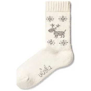 Oblečení a móda Vlnka Ponožky s ovčí vlnou Merino sob přírodní velikost ponožek 39-42