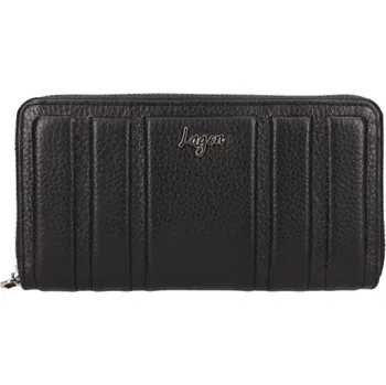 Peněženka LAGEN | Dámská kožená peněženka LAGEN 5690 černá | allBAGS.cz