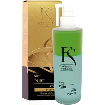 Pleťový peeling Fytofontana Stem Cells Pure Cleansing Solution With Stem Cells For Pigmentation - Dvoufázový roztok s kmenovými buňkami na depigmentaci 125 ml
