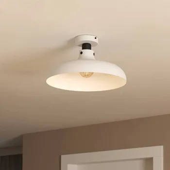 EGLO Stropní svítidlo Matlock, Ø 38 cm, šedá/černá šedá, černá 1 x 40 W - Doprava zdarma