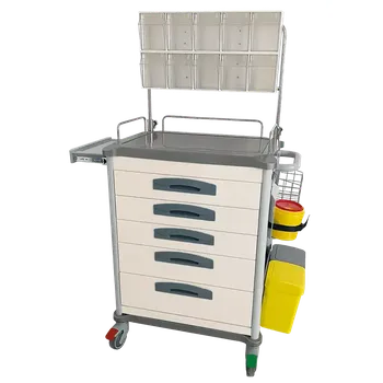 Servírovací stolek OVM - 02 vozík zdravotnický, bílá