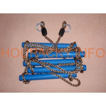 Žebřík Provazový žebřík polyethylen - malý modrý