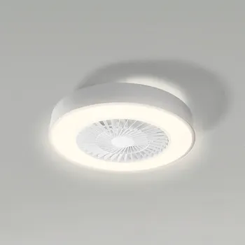 Lampička LEDVANCE SMART+ LEDVANCE SMART + WiFi stropní ventilátor Cylinder šedý, bílý LED 76 W celkem - Doprava zdarma
