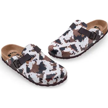 Dámská zdravotní obuv Obuv zdravotní FORcare 102067 bílá potisk kráva Velikost: 38