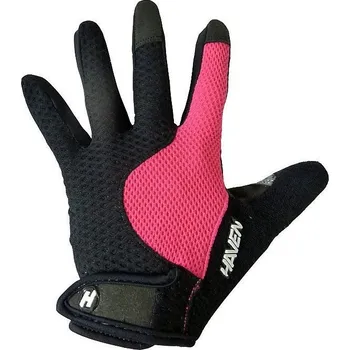 cyklistický dres Rukavice na kolo dámské HAVEN KIOWA LONG růžové 3XL