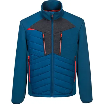 pracovní bunda PORTWEST Bunda DX471 hybridní Baffle, zateplená POR-DX471MBRXL XL Modrá metro