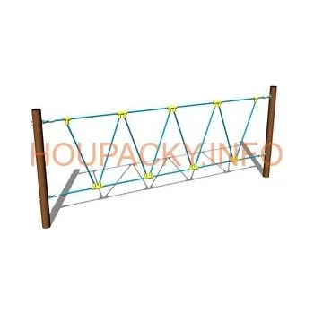 Dětský domeček Lanová síť LP070KW - hnědý (v.p. 1 m)