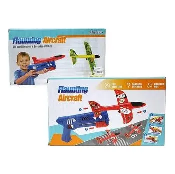 Dětská zbraň Pistolet z wyrzutnią samolotów MIX